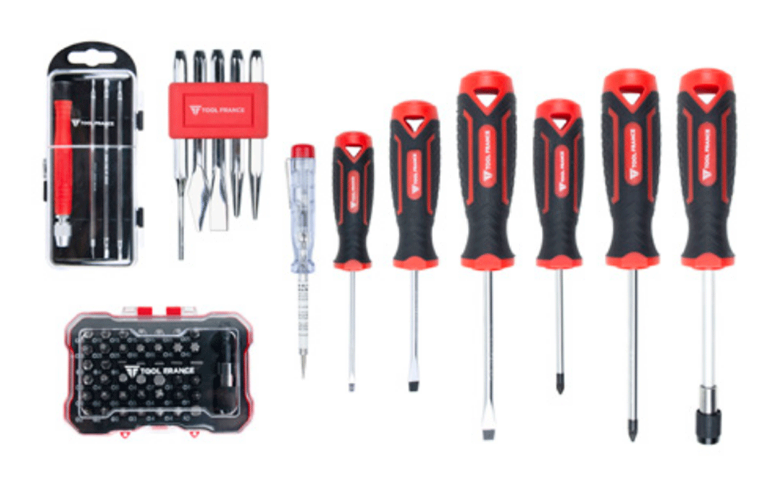 TOOL FRANCE - TFCO-136P - Mallette d'outils - 136 pièces - n°4 - TFCO-136P - EAN 7612375696387 - Bugnard.ch