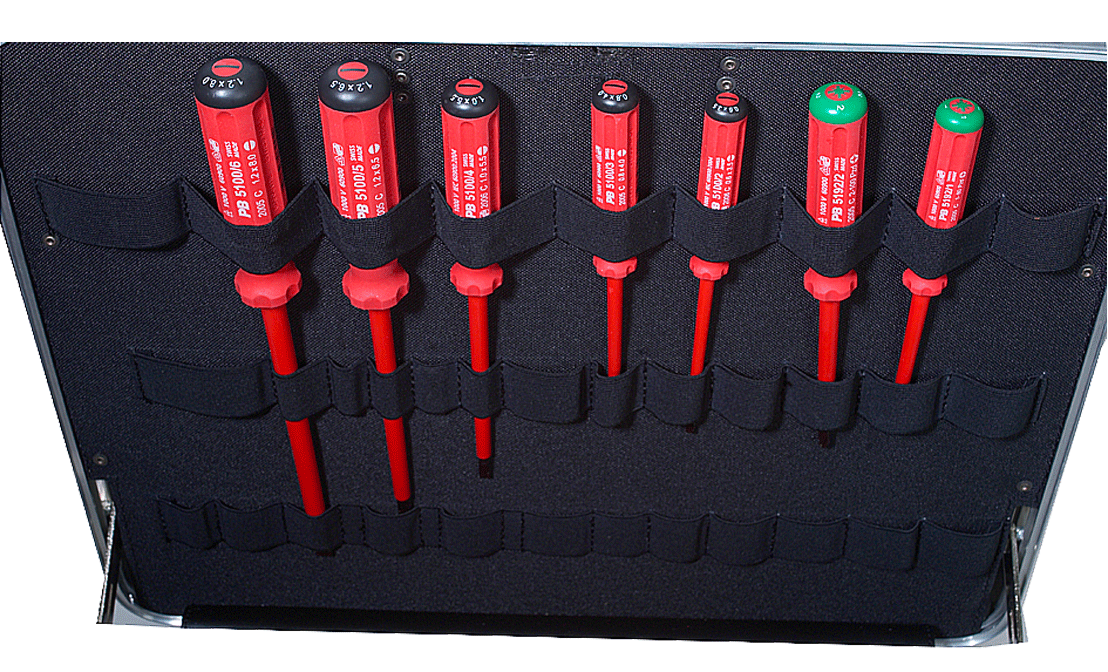 Set Bugnard - Assortiment d'outils de sécurité - 1000 V - n°5 - Bugnard.ch