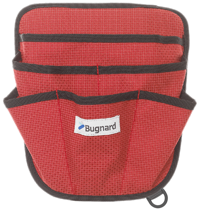 Bugnard - Trousse pour outils en toile - rouge - n°1 - Bugnard.ch
