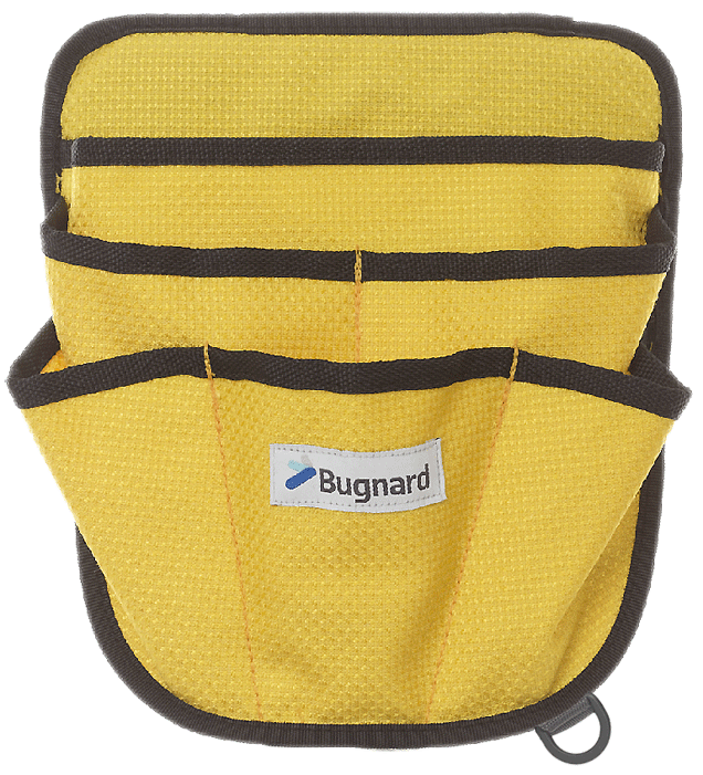 Bugnard - Trousse pour outils en toile - jaune - n°1 - Bugnard.ch