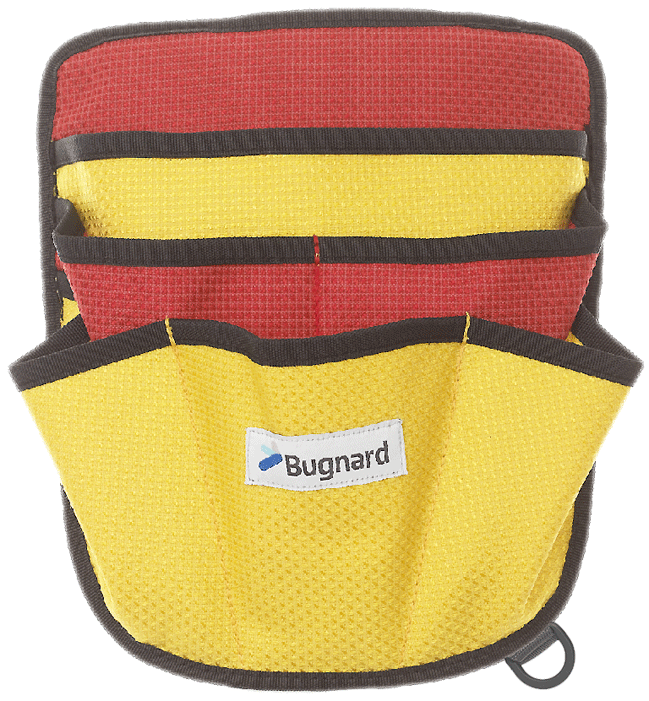 Bugnard - Trousse pour outils en toile - jaune-rouge - n°1 - Bugnard.ch