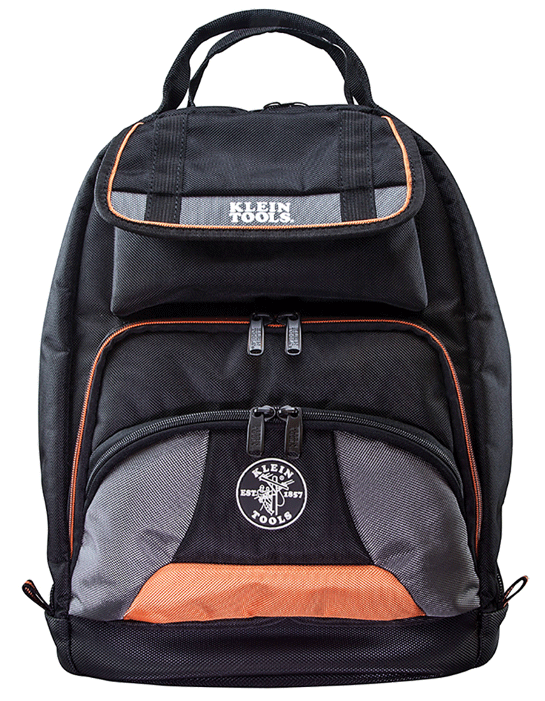 Klein Tools - Sac à dos pour outils - noir/orange - n°2 - Bugnard.ch
