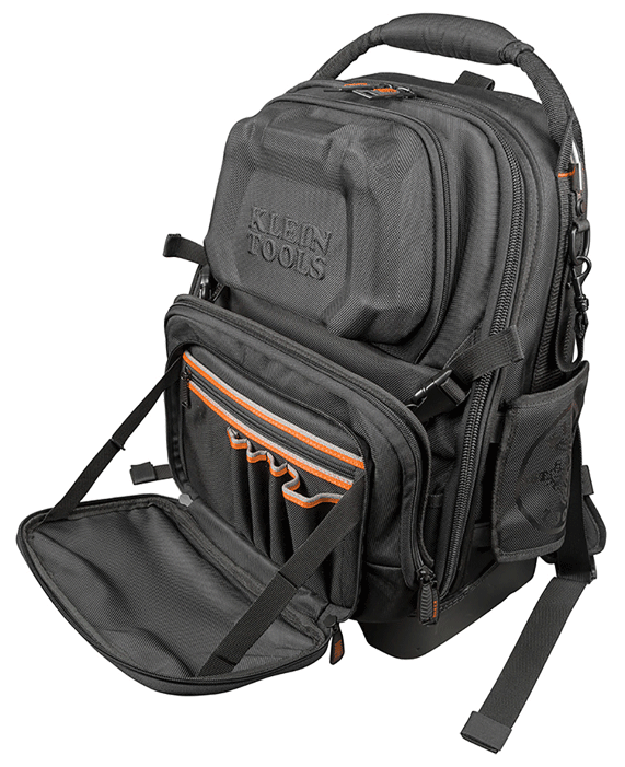 Klein Tools - Sac à dos pour outils - noir/orange - n°2 - Bugnard.ch