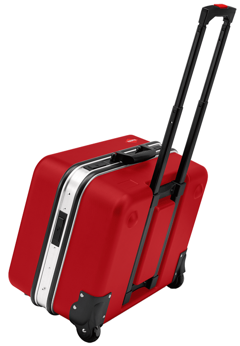 Knipex - Mallette pour outils - avec roulettes - n°1 - BIG Twin Move RED - EAN 4003773084334 - Bugnard.ch