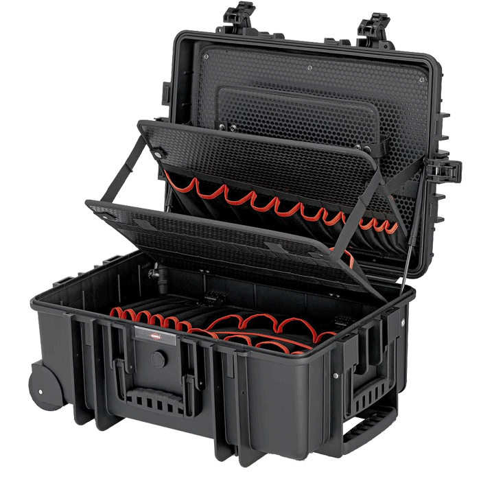 Knipex - Robust45 Move - Coffre pour outils à roues - vide - n°1 - Robust45 Move - EAN 4003773082590 - Bugnard.ch