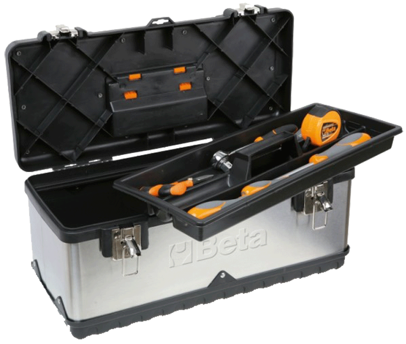 Beta - CP17L - Coffre pour outils en tôle d'acier - vide - n°2 - CP17L - EAN 8014230542430 - Bugnard.ch