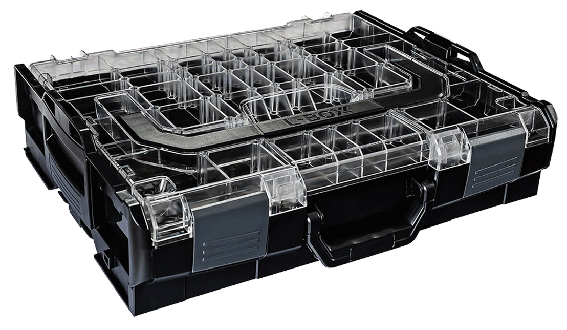 L-BOXX - L-BOXX 102 - Transparent - Coffret à fournitures - L-BOXX 102 transparent - n°2 - L-BOXX 102 - Transparent - EAN 4045294896539 - Bugnard.ch