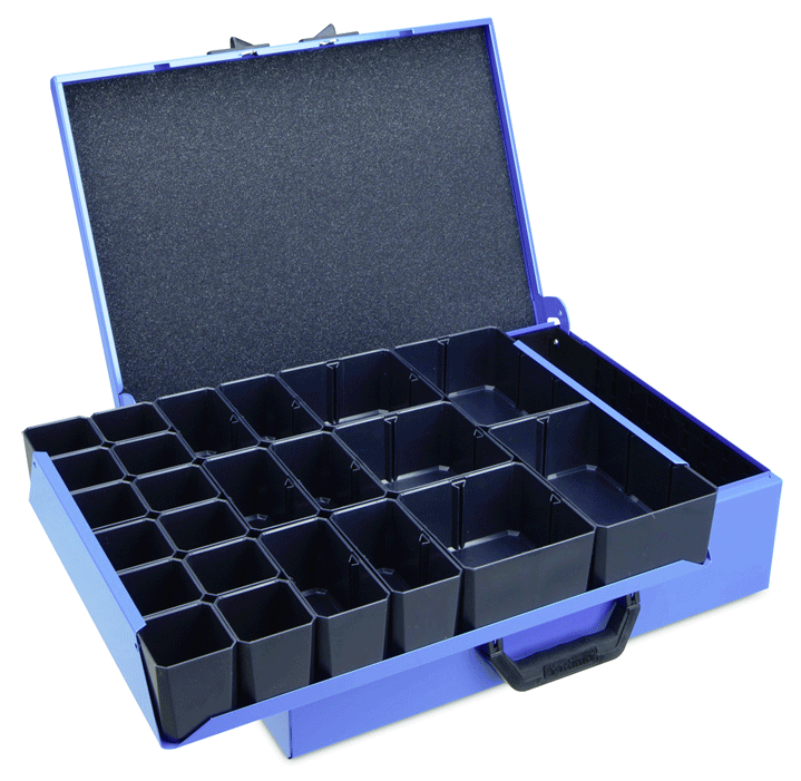 Sortimo - KM 332 - Coffret à fournitures - deux étages 63/63 mm - n°1 - KM 332 - Bugnard.ch