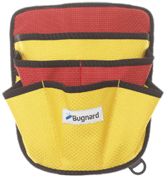 Bugnard - Trousse pour outils en toile - jaune-rouge