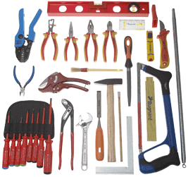 Set Bugnard - Assortiment d'outils pour électriciens 1000 V - Outils