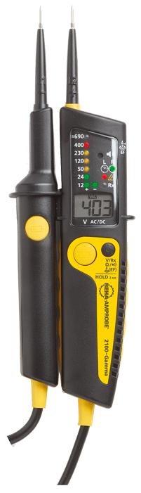 Beha-Amprobe - 2100-Gamma Pro - Contrôleur de tension - AC/DC - n°2 - 2100-Gamma Pro - EAN 0195112014455 - Bugnard.ch