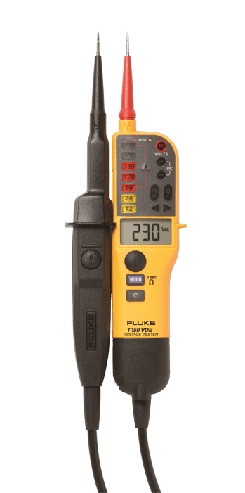 Fluke - T150 VDE - Contrôleur de tension - AC/DC 6-690 V - n°1 - T150 VDE - EAN 0095969610513 - Bugnard.ch