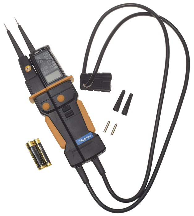 Testo - Testeur universel, écran LED et éclairage - n°5 - 750-3 - EAN 4029547013911 - Bugnard.ch