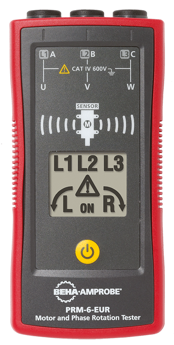Beha-Amprobe - PRM-6-EUR - Indicateur de champ tournant - n°1 - PRM-6-EUR - EAN 0095969785679 - Bugnard.ch