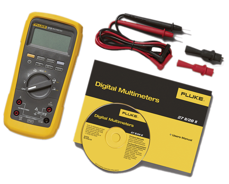 Fluke - 27II/EUR - Multimètre numérique - robuste - n°2 - 27II/EUR - EAN 0095969586658 - Bugnard.ch