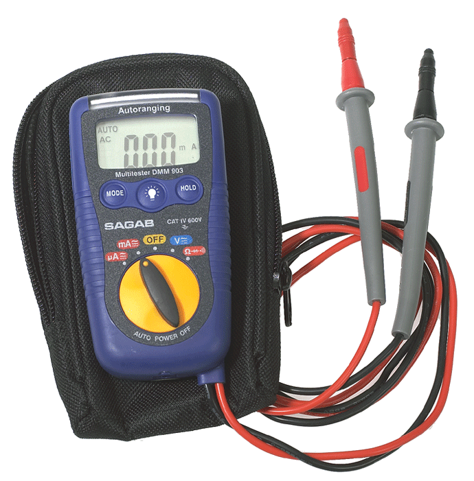 Sagab - DMM 903 - Multimètre numérique de poche - n°4 - DMM 903 - Bugnard.ch