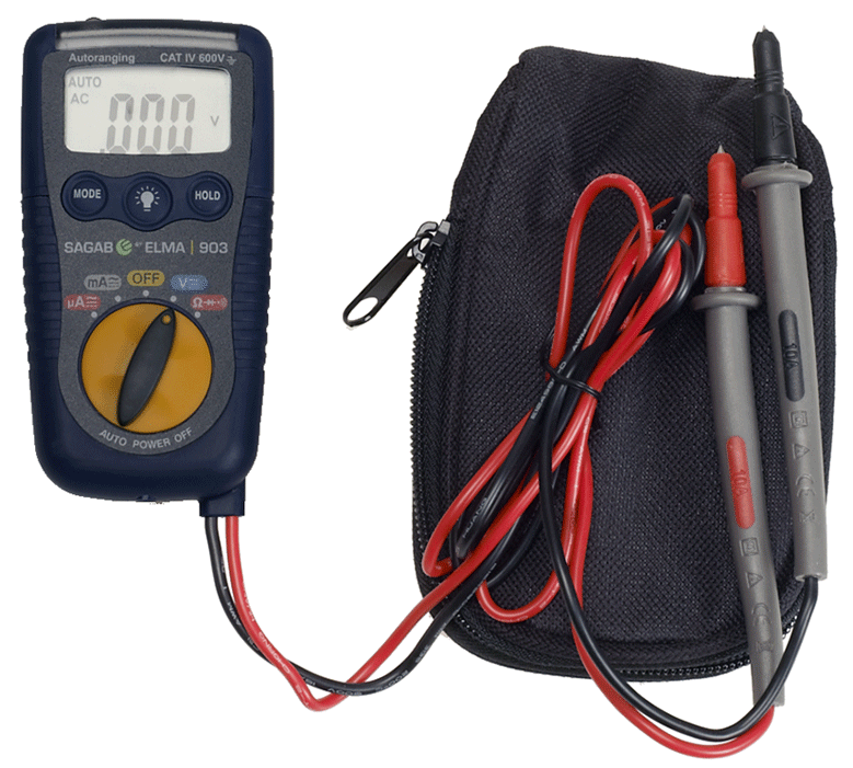 Sagab - DMM 903 - Multimètre numérique de poche - n°5 - DMM 903 - Bugnard.ch
