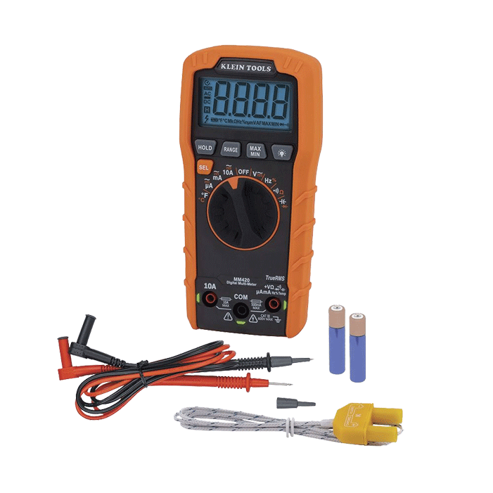 Klein Tools - MM420 - Multimètre analogique/numérique - TRMS - n°1 - MM420 - EAN 092644693748 - Bugnard.ch