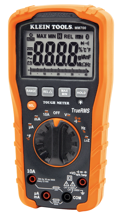 Klein Tools - Multimètre analogique/numérique - TRMS - n°1 - MM700 - Bugnard.ch