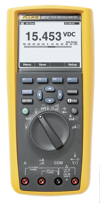 Fluke - 287 - Multimètre enregistreur TRMS - n°1 - 287 - EAN 0095969586665 - Bugnard.ch
