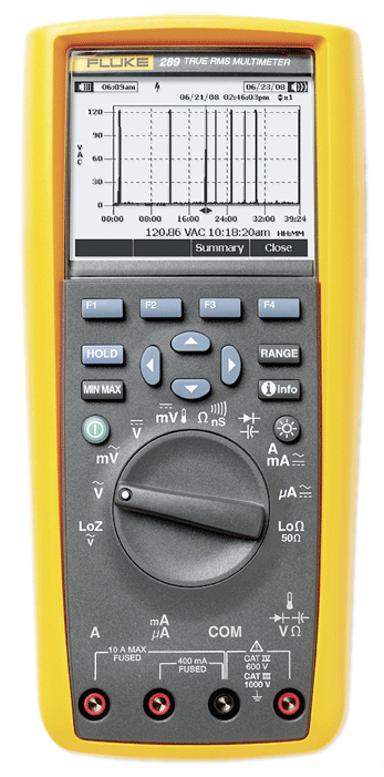 Fluke - 289 - Multimètre enregistreur TRMS - n°1 - 289 - EAN 0095969586689 - Bugnard.ch