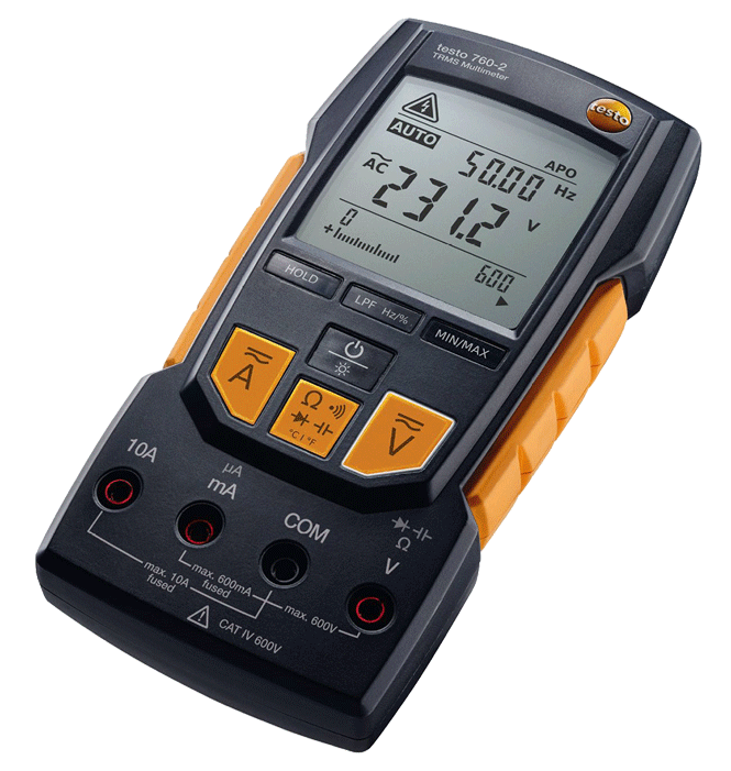 Testo - Multimètre analogique/numérique - TRMS - n°2 - 760-2 - EAN 4029547013959 - Bugnard.ch