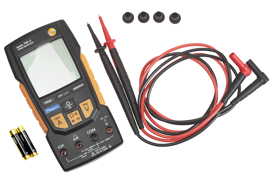 Testo - Multimètre analogique/numérique - TRMS - n°3 - 760-3 - EAN 4029547013966 - Bugnard.ch