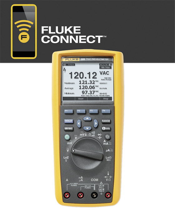 Fluke - 289/FVF/EUR - Kit multimètre avec logiciel FlukeView Forms - n°1 - 289/FVF/EUR - EAN 0095969586696 - Bugnard.ch