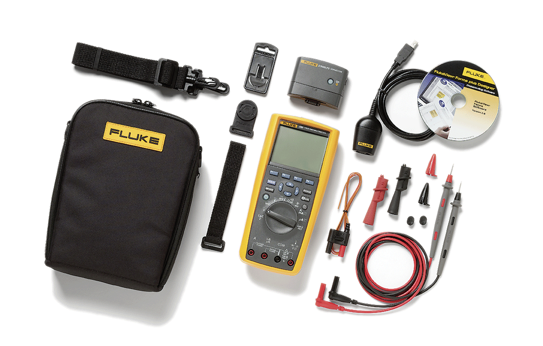 Fluke - 289/FVF/EUR - Kit multimètre avec logiciel FlukeView Forms - n°3 - 289/FVF/EUR - EAN 0095969586696 - Bugnard.ch