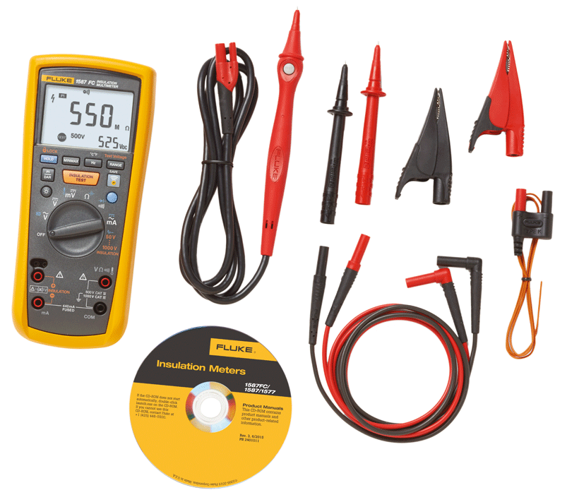 Fluke - 1587 FC - Multimètre et testeur d'isolation - "FC wireless" - n°2 - 1587 FC - EAN 0095969796620 - Bugnard.ch