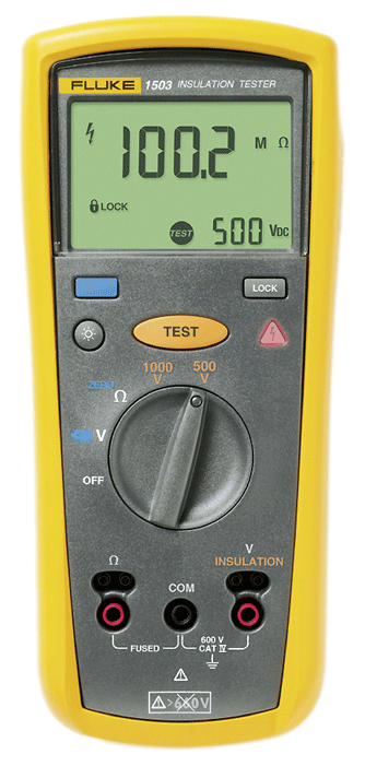 Fluke - 1503 - Appareil de mesure d'isolement digital - n°1 - 1503 - EAN 0095969288668 - Bugnard.ch