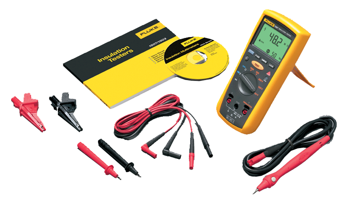 Fluke - 1507 - Appareil de mesure d'isolement digital - n°2 - 1507 - EAN 0095969288675 - Bugnard.ch