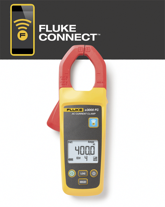 Fluke - Pince ampèremétrique sans fil "FC wireless" - n°2 - a3000 FC - EAN 0095969692045 - Bugnard.ch