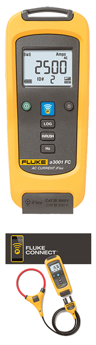 Fluke - a3001 FC - Module sans fil "FC wireless" avec pince ampèremétrique iFlex - n°3 - a3001 FC - EAN 0095969723565 - Bugnard.ch