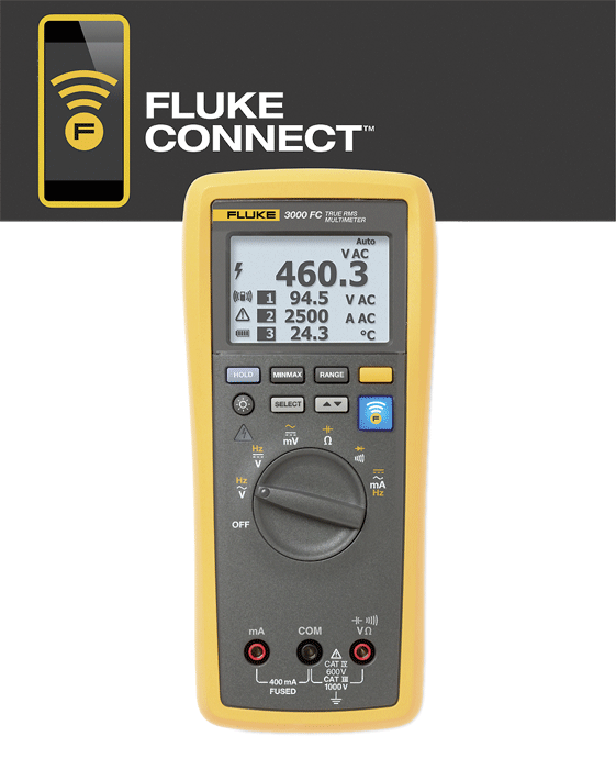 Fluke - 3000 FC - Multimètre sans fil - n°1 - 3000 FC - EAN 0095969692052 - Bugnard.ch