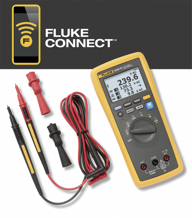 Fluke - 3000 FC - Multimètre sans fil - n°2 - 3000 FC - EAN 0095969692052 - Bugnard.ch