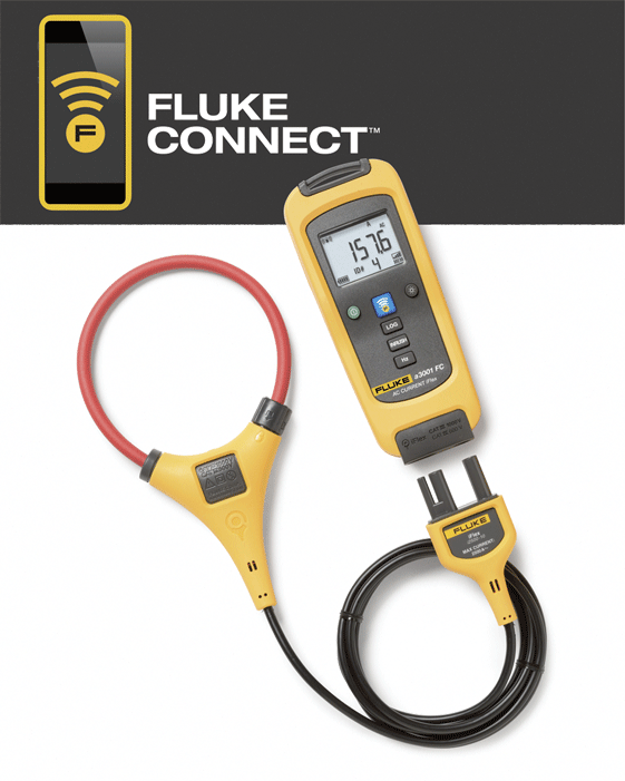 Fluke - a3001 FC KIT - Kit de mesure courant AC iFlex sans fil - n°2 - a3001 FC KIT - EAN 0095969724234 - Bugnard.ch