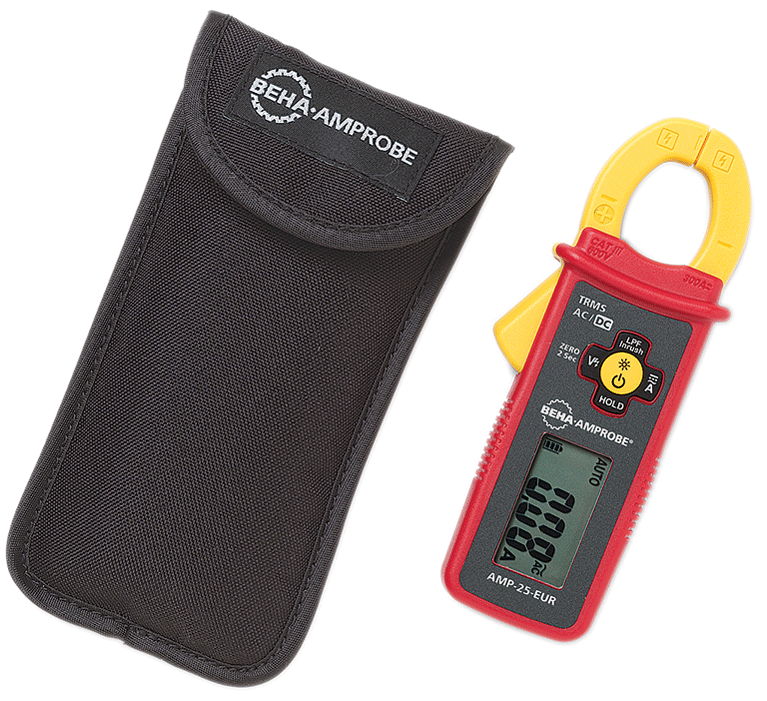 Beha-Amprobe - AMP-25-EUR - Mini-Zangenamperemeter mit Digitalanzeige TRMS - n°2 - AMP-25-EUR - EAN 0095969778794 - Bugnard.ch