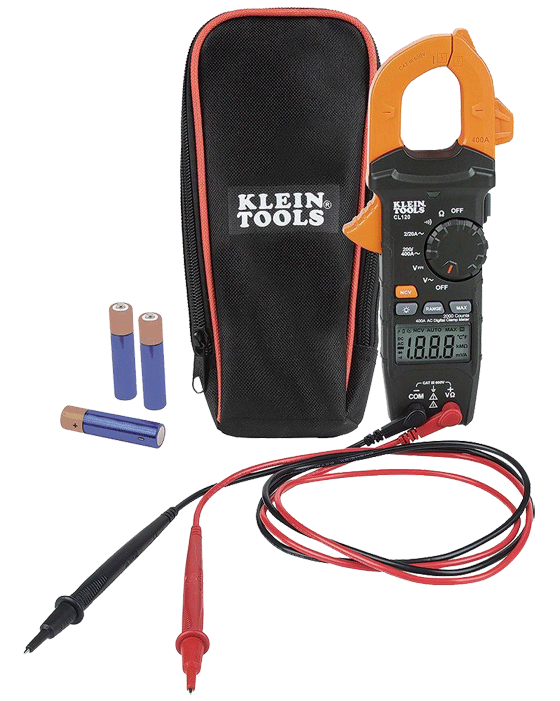 Klein Tools - Pince ampèremétrique - numérique - n°2 - CL120 - EAN 092644692833 - Bugnard.ch