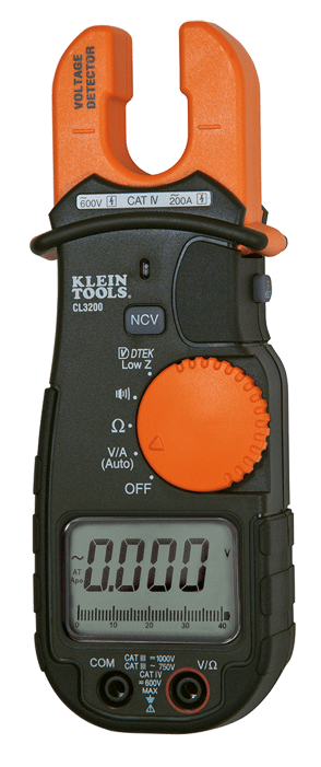 Klein Tools - Pince ampèremétrique, analogique/numérique - n°1 - CL3200 - Bugnard.ch