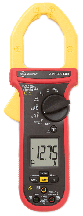Beha-Amprobe - AMP-330-EUR - Pince ampèremétrique, numérique TRMS - n°1 - AMP-330-EUR - EAN 0095969770941 - Bugnard.ch