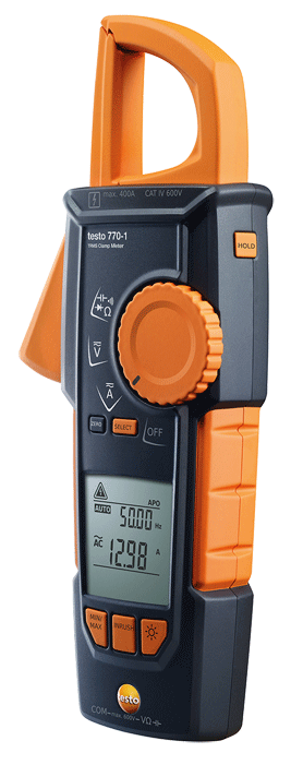 Testo - Pince ampèremétrique numérique - TRMS - n°3 - 770-1 - EAN 4029547013973 - Bugnard.ch