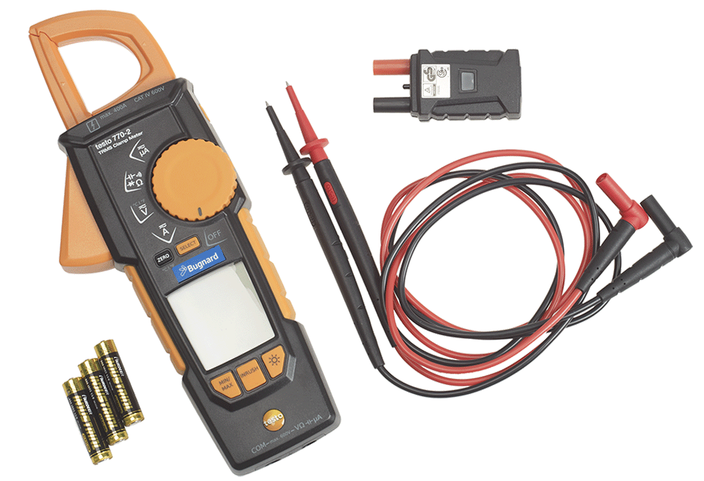 Testo - Pince ampèremétrique numérique TRMS - n°5 - 770-2 - EAN 4029547013980 - Bugnard.ch