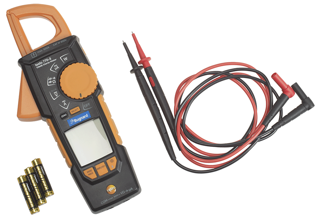 Testo - 770-3 - Pince ampèremétrique numérique TRMS - n°5 - 770-3 - EAN 4029547013997 - Bugnard.ch