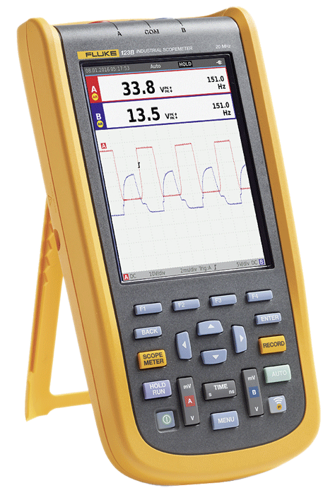 Fluke - 123B/EU/S - Oscilloscope numérique à 2 canaux - n°2 - 123B/EU/S - EAN 0095969814966 - Bugnard.ch