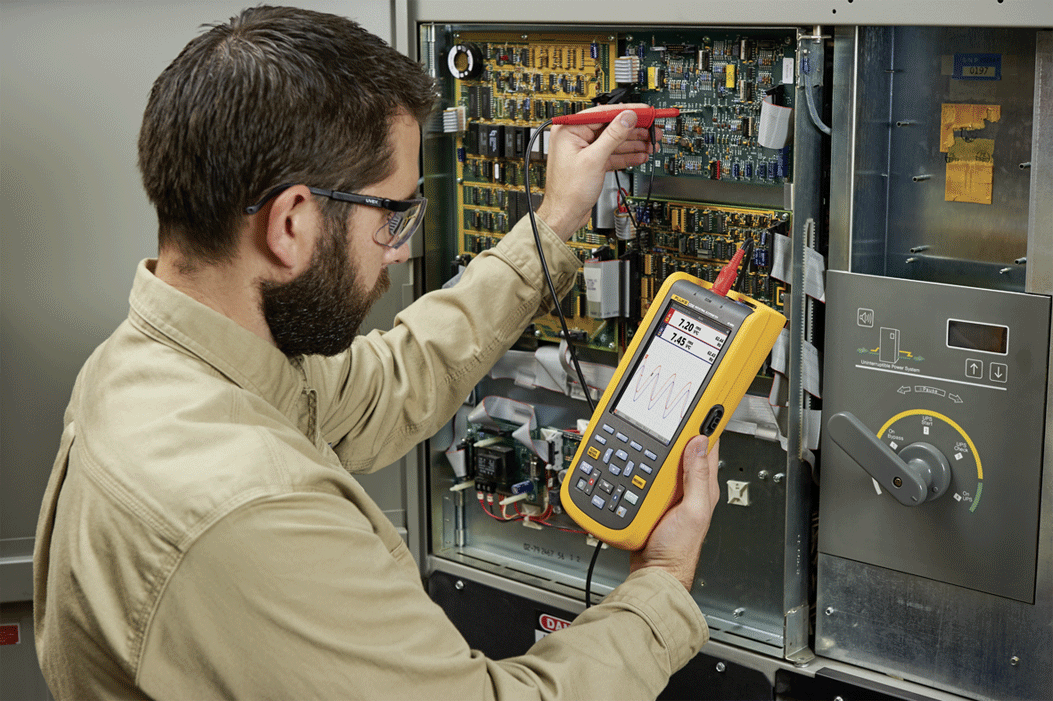 Fluke - 123B/EU/S - Oscilloscope numérique à 2 canaux - n°4 - 123B/EU/S - EAN 0095969814966 - Bugnard.ch