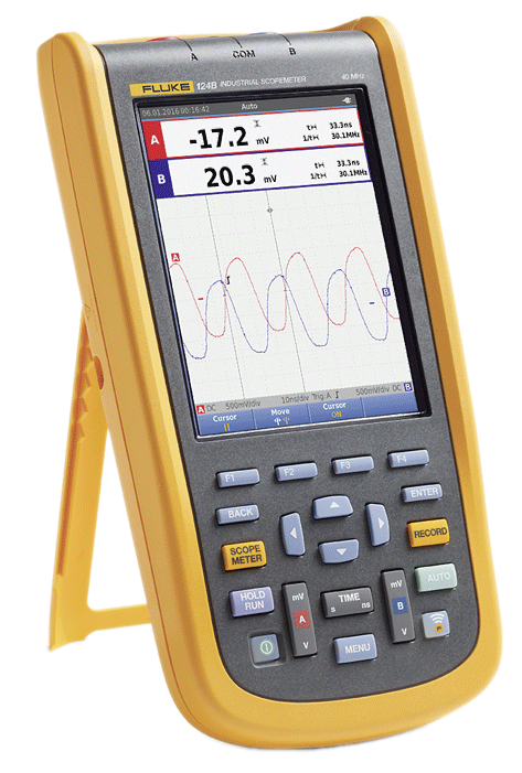 Fluke - Oscilloscope numérique à 2 canaux - n°2 - 124B/EU/S - EAN 0095969815048 - Bugnard.ch