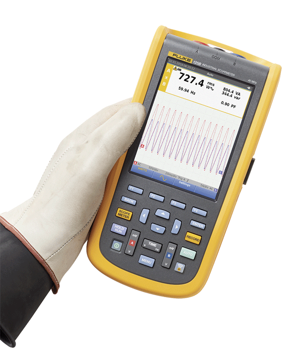 Fluke - Oscilloscope numérique à 2 canaux - n°3 - 125B/EU/S - EAN 0095969815123 - Bugnard.ch