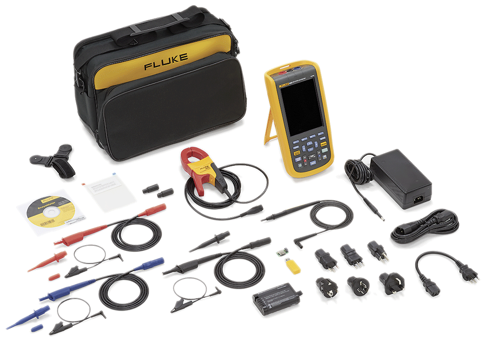 Fluke - Oscilloscope numérique à 2 canaux - n°6 - 125B/EU/S - EAN 0095969815123 - Bugnard.ch