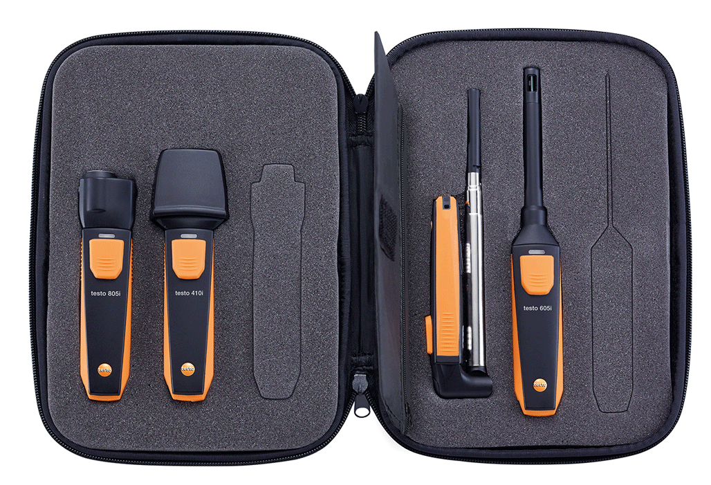 Testo - Kit pour contrôle climatisation - n°1 - EAN 4029547022463 - Bugnard.ch